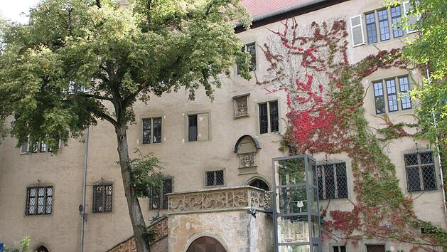 Das Graf-Luxburg-Museum soll zur Saison 2020 wieder ge&ouml;ffnet sein. K&uuml;nftig k&ouml;nnen Menschen mit Handicap bequem im Aufzug (siehe rechts) ins Schloss gelangen.  Foto: Isolde Krapf