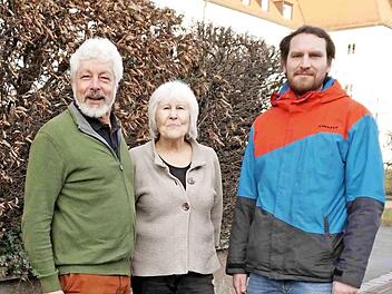 Die Stadträte Peter Maier, Retta Müller-Schimmel und Peter Simon