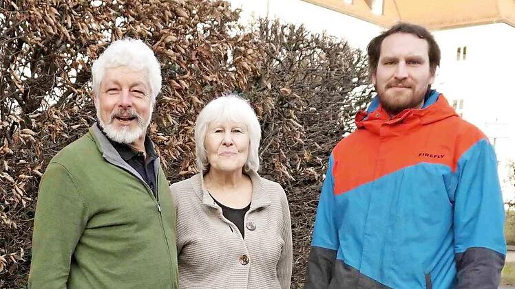 Die Stadträte Peter Maier, Retta Müller-Schimmel und Peter Simon