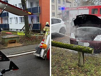 Feuerwehr Bamberg im Dauereinsatz: Vier Br&auml;nde an einem Tag