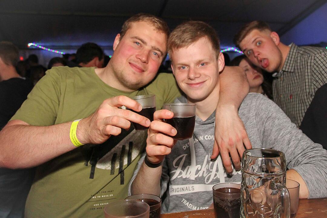 Die Partyband "highline" sorgte f&uuml;r gute Stimmung.