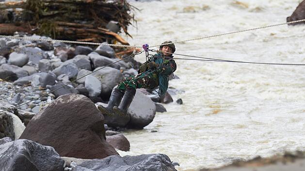 &Uuml;berschwemmungen in Indonesien