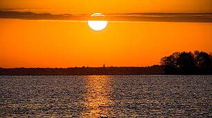 Sonnenaufgang am Steinhuder Meer