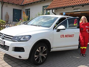 Leonore Jahn weiß um die Probleme der Notärzte in der Region. Selbst im Urlaub ist die Ärztin aus Maroldsweisach viel im Einsatz. Foto: Ralf Kestel