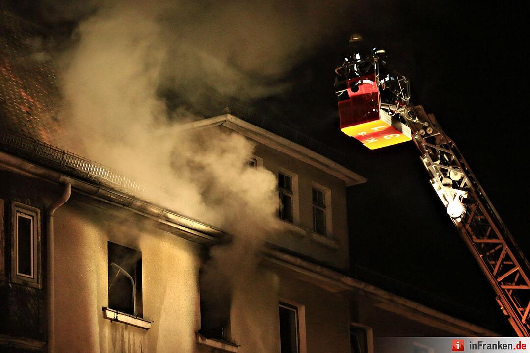Feuer in Wohnung eines Mehrfamilienhauses in Küps