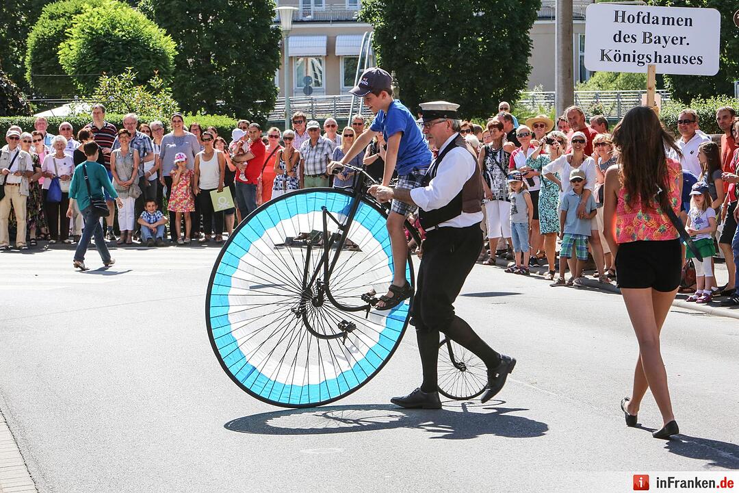 Rakoczyfest in Bad Kissingen mit Umzug; Foto: Barbara Herbst