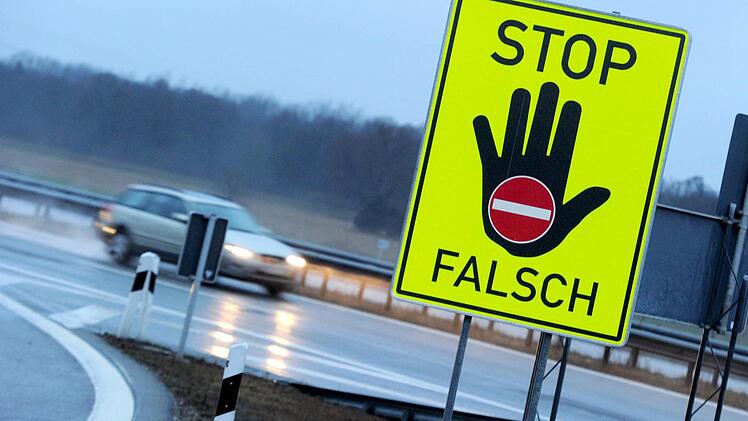 Dem Ehepaar war bis zum Schluss nicht aufgefallen, dass sie die falsche Autobahnseite gewählt hatten. Foto: Tobias Hase
