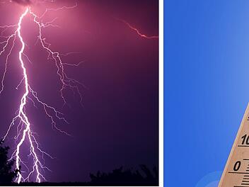 Unwetter und Hitze