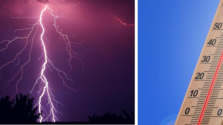 Unwetter und Hitze