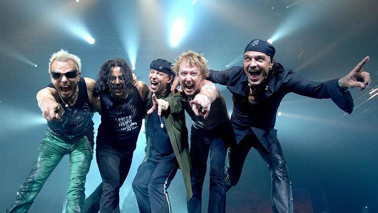 50 Jahre und kein bisschen leise: Die Scorpions geben in diesem Jahr nur zwei Konzerte in Deutschland - eines davon in Coburg. Foto: CT-Archiv