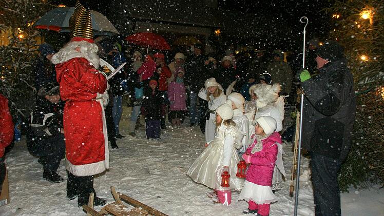 Dorfadvent in Oberngrub.  Foto: Joseph Beck