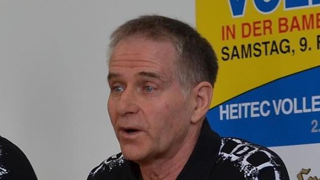 Rolf Werner, Manager der Eltmanner Heitec Volleys, peilt den Aufstieg in die erste Liga an. Foto: Felix Mock
