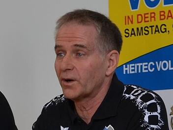 Rolf Werner, Manager der Eltmanner Heitec Volleys, peilt den Aufstieg in die erste Liga an. Foto: Felix Mock