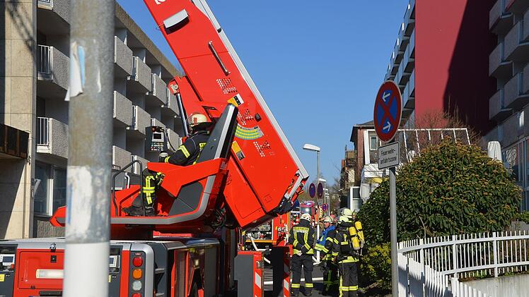 Im ehemaligen Hotel Rixen in Bad Kissingen ist ein Feuer ausgebrochen. Peter Rauch