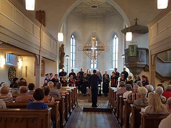Ein beeindruckendes Konzert erlebten die Besucher in der Christuskirche in Kronach.red