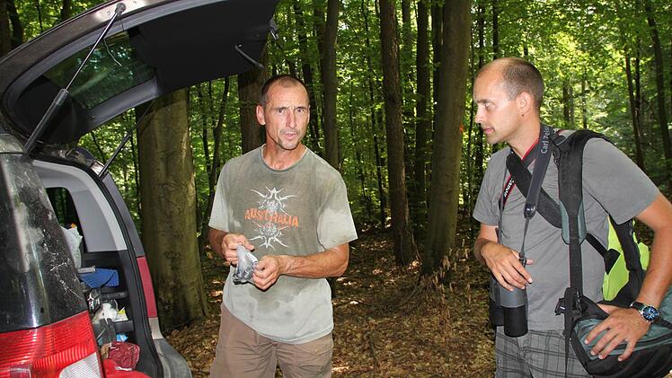 ... nichts wie weg! Der nächste Horst wartet...