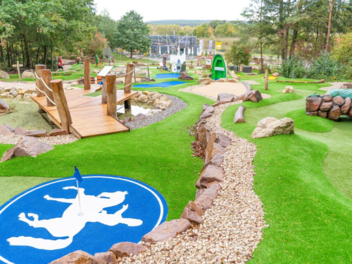 Die Adventure Golf Anlage in Pleinfeld ist ebenso eine der beliebtesten Anlagen Frankens.
