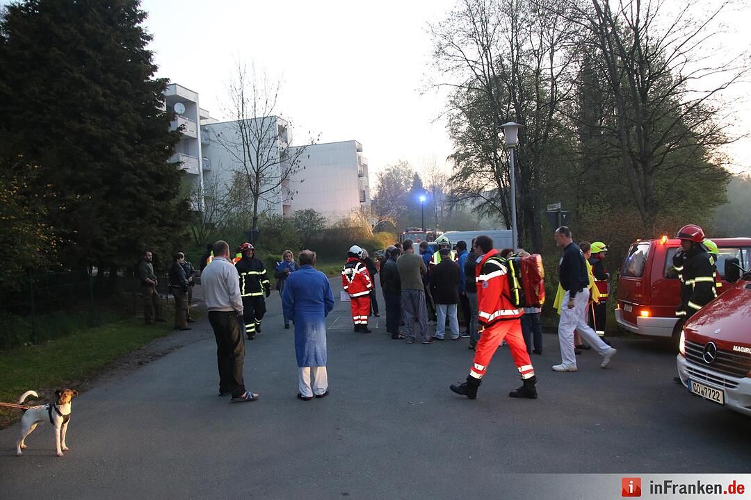 Brand in Mehrfamilienhaus in Coburg