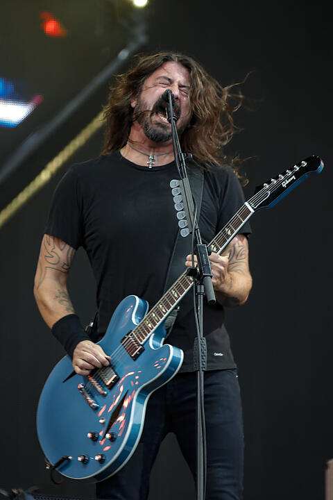 Die Foo Fighters bei Rock im Park 2018.