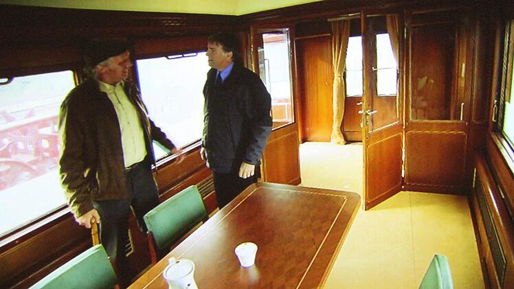 Filmszene mit Hubert Burcek.