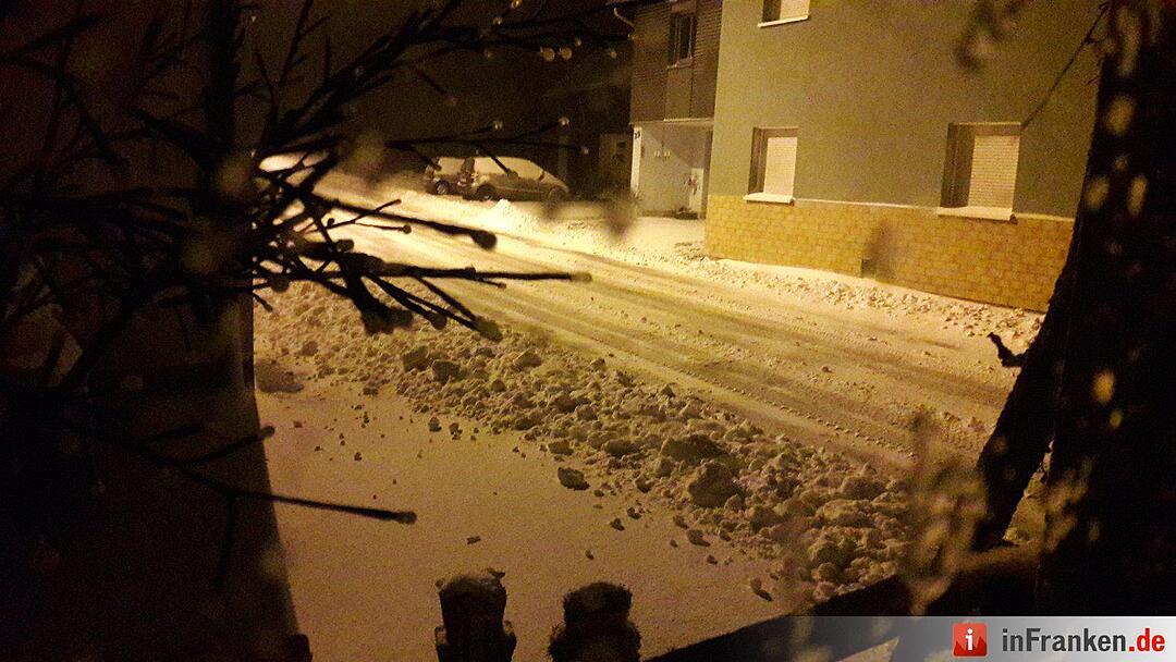 Schnee in Franken Januar 2017 - Leserfotos