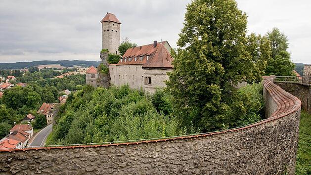 Die Burg Veldenstein im Landkreis N&uuml;rnberger Land