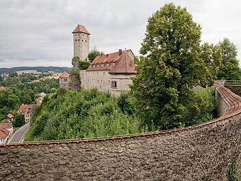 Die Burg Veldenstein im Landkreis Nürnberger Land
