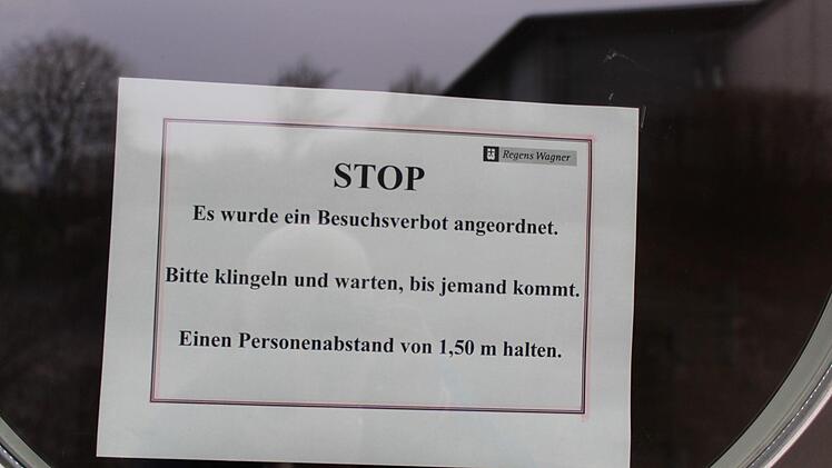 In der Regens-Wagner-Einrichtung herrscht striktes Besuchsverbot.