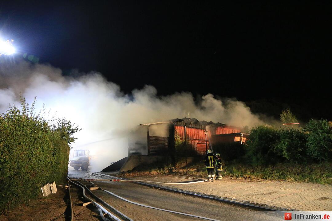 Schwerer Brand in Bad Staffelstein - 500.000 Euro Schaden