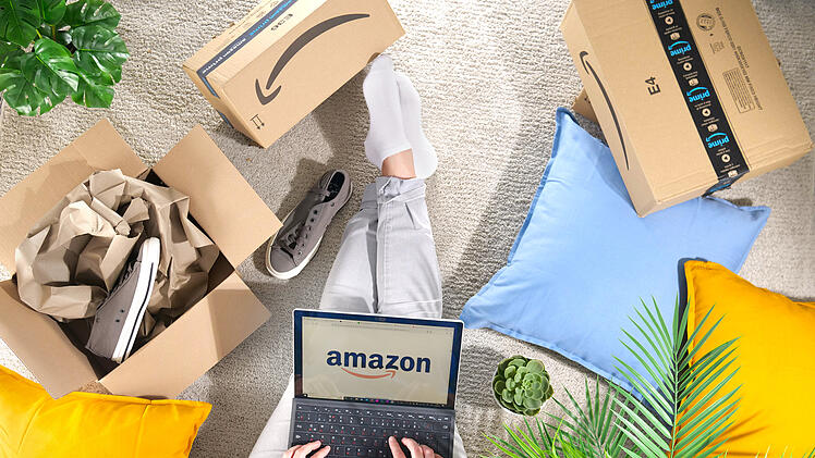 Online-Shopping auf Amazon