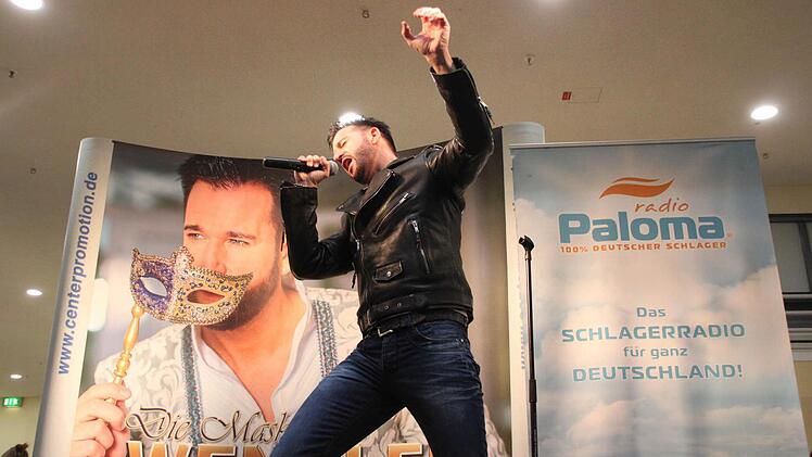 Michael Wendler bei seinem Auftritt im Fritz. Foto: Jürgen Gärtner