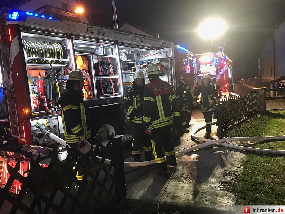 Wohnhausbrand in Dechsendorf/Erlangen