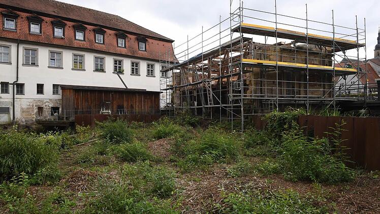 Die Mühlen-Ruine von hintenFoto: Matthias Hoch