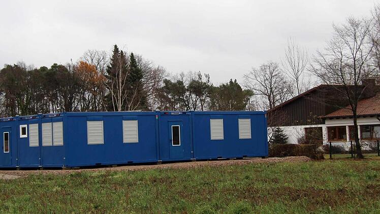 Die Containeranlage an der Hannberger Grundschule Foto: RichardSänger