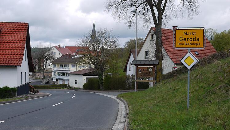 In Geroda wird in rund zwei Wochen die Ortsdurchfahrt erneuert. Foto: Rebecca Vogt.