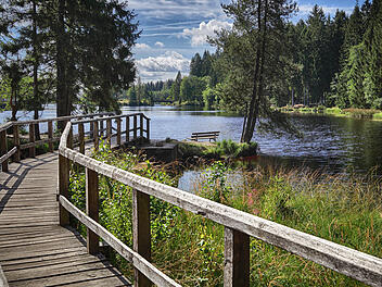Fichtelsee in Oberfranken