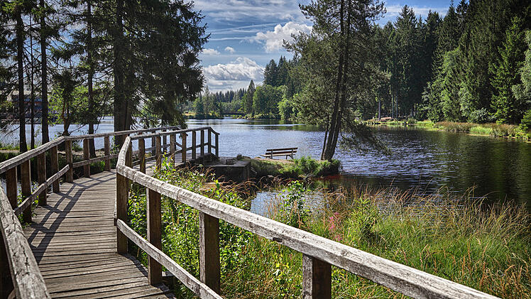 Fichtelsee in Oberfranken
