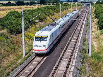 Deutsche Bahn testet neuen Hochgeschwindigkeitszug von Siemens