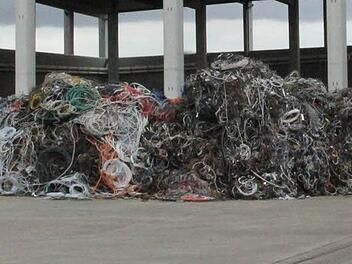 Die Recyclingfirma Loacker kommt nicht aus den Schlagzeilen. Archivfoto: ks