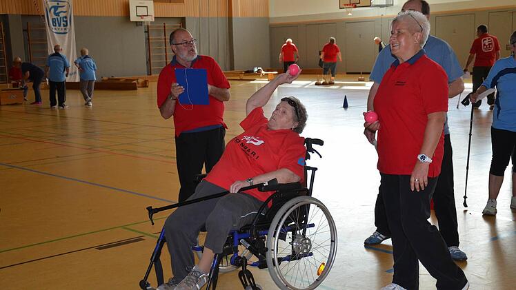 Eindrücke vom Bezirkssportfest in Hammelburg. Foto: Jana Keul