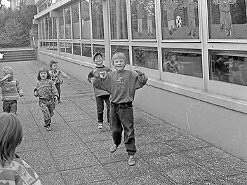 Vor 25 Jahren gab es noch eine ausgelagerte Kindergartengruppe im BBZ. Weil die Schule aus allen Nähten platzte, brauchte sie die Räume selbst.