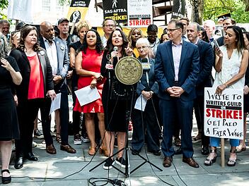 Streik in New York
