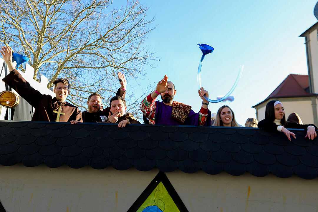 Fasching in Sand am Main!