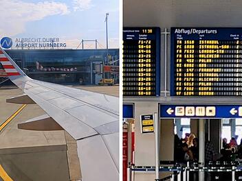 Flughafen N&uuml;rnberg erntet mit seinem Winterflugplan gemischte Reaktionen