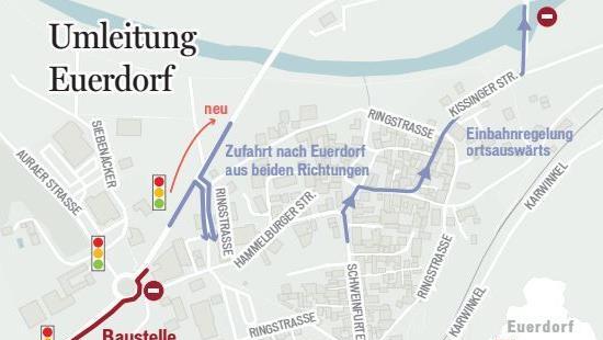 So soll die neue Umleitung aussehen. Grafik: Franziska Schäfer