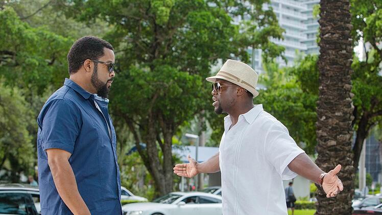 Verbrecherjagd unter der Sonne Floridas: Ice Cube (links) und Kevin Hart legen sich mit einem Drogenbaron an.