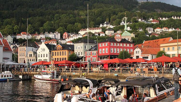 Der malerische Hafen von Bergen. Foto: Klaus Hümmer