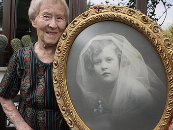 Irene Bretschneider gleich zweimal im Abstand von 95 Jahren Fotos: Markus Häggberg