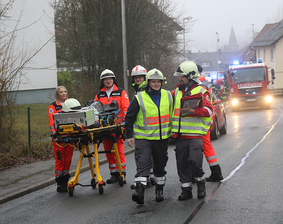 Wohnhausbrand in Coburg: Bewohnerin wurde schwer verletzt – Haus unbewohnbar