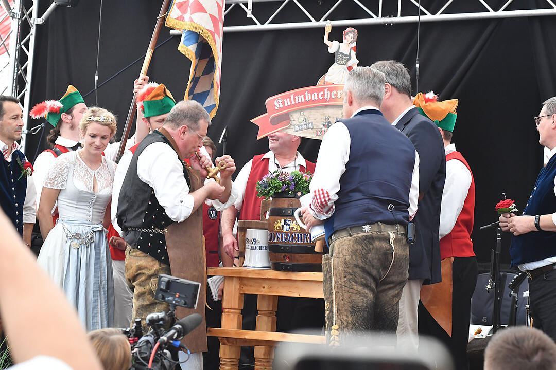 Der Auftakt der Kulmbacher Bierwoche 2018